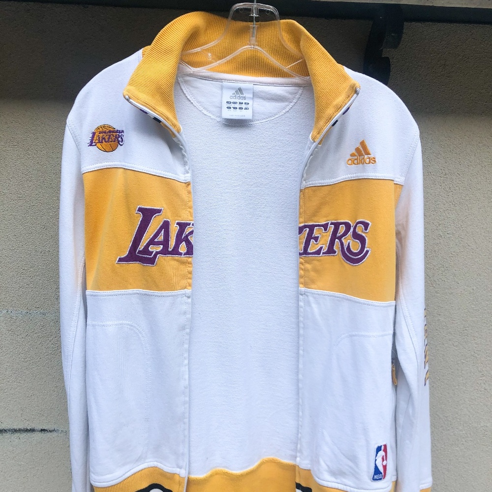 **VINTAGE** Adidas Lakers Zip Up